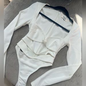 House of CB Crepe Bodysuit